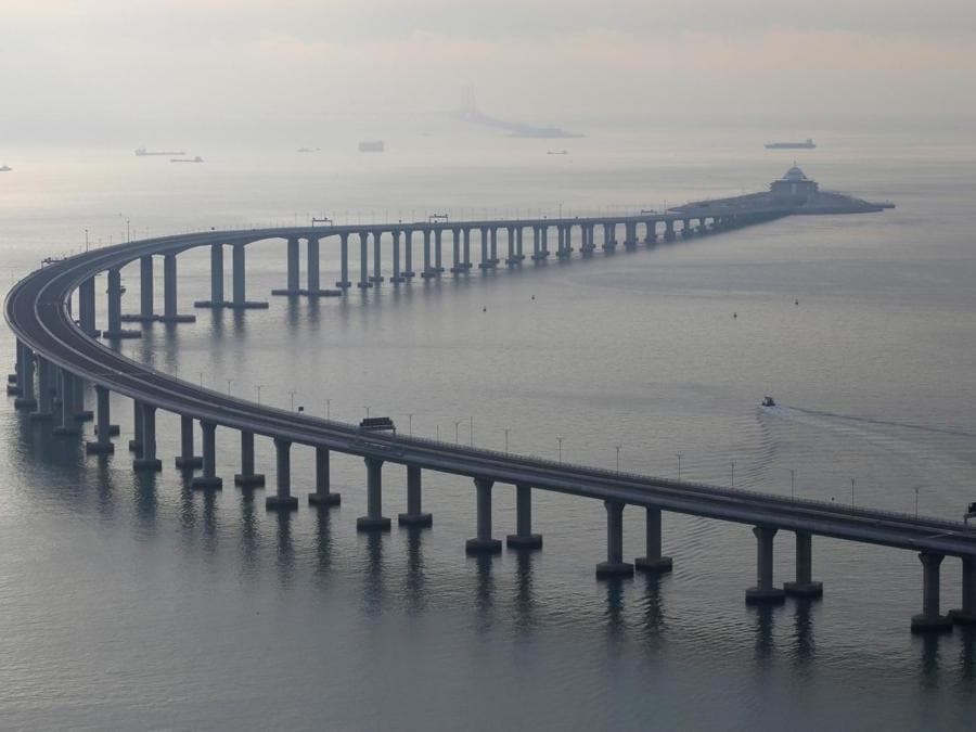 Il ponte Hong Kong-Zhuhai-Macao (AP Photo/Kin Cheung)