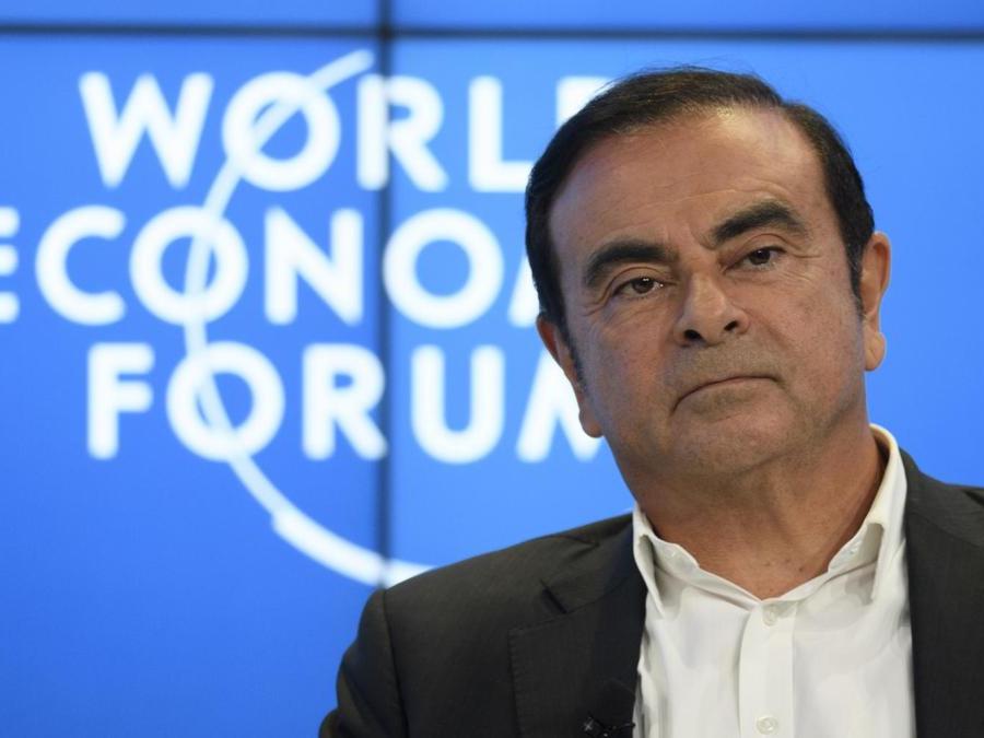 Carlos Ghosn, Chairman e Chief Executive Officer Renault-Nissan-Mitsubishi(Gian Ehrenzeller/Keystone via AP)