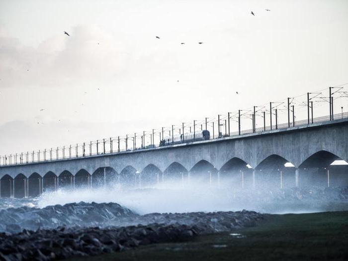 Danimarca, le immagini dell’incidente sul ponte fra Zealand e Funen 