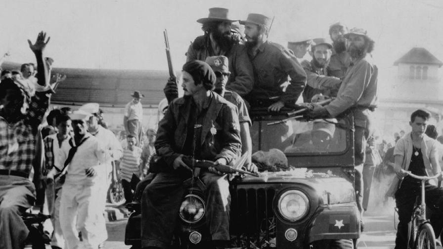 Fidel Castro e il Che entrano all’Havana - 1959 