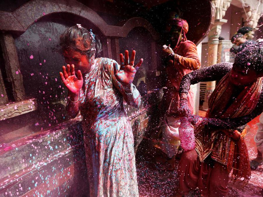 Villaggio di Nandgaon, nello stato dell'Uttar Pradesh, in India. REUTERS/Adnan Abidi 