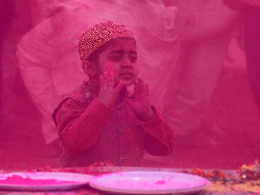  Allahabad . (Photo by SANJAY KANOJIA / AFP)