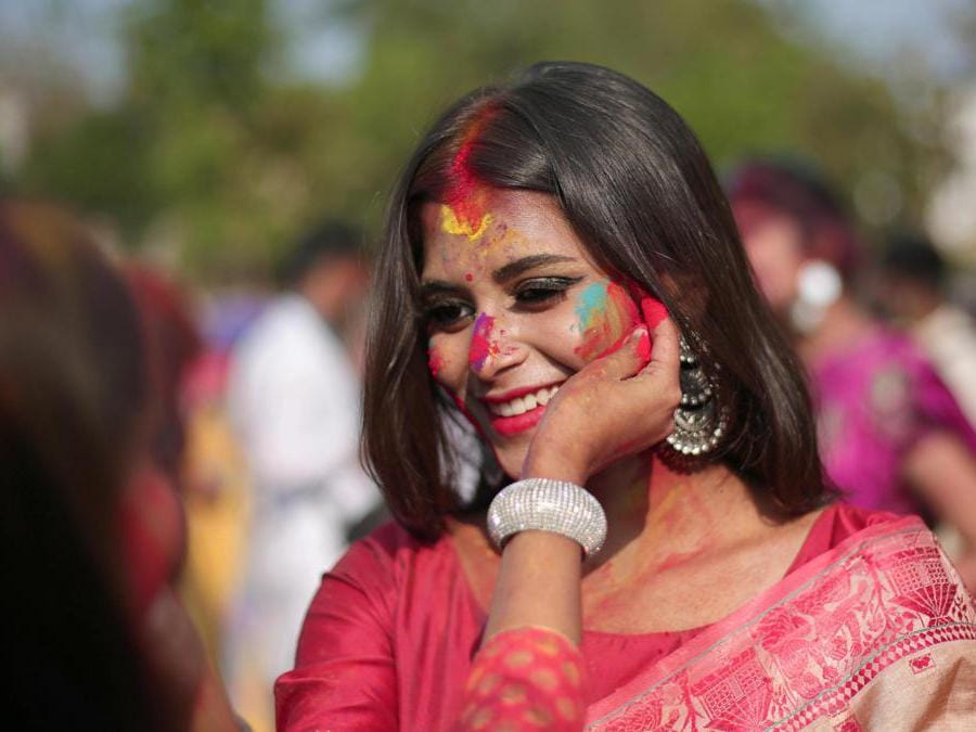Tagore University in Calcutta, India. EPA/PIYAL ADHIKARY