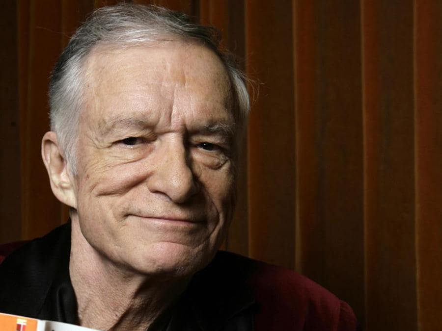 Hugh Hefner (AP Photo/Damian Dovarganes, File)