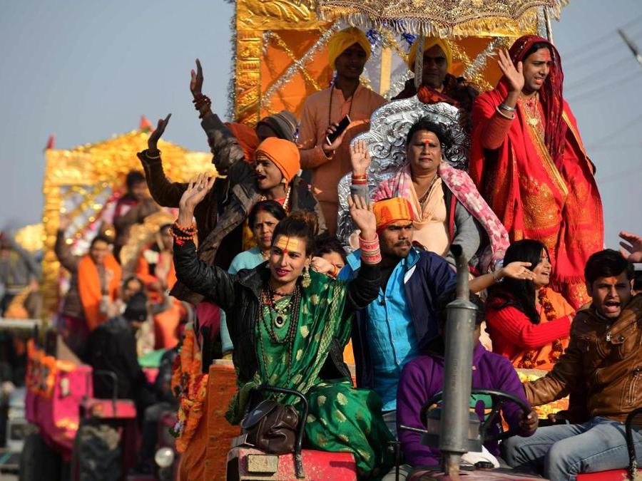(Photo by SANJAY KANOJIA / AFP)