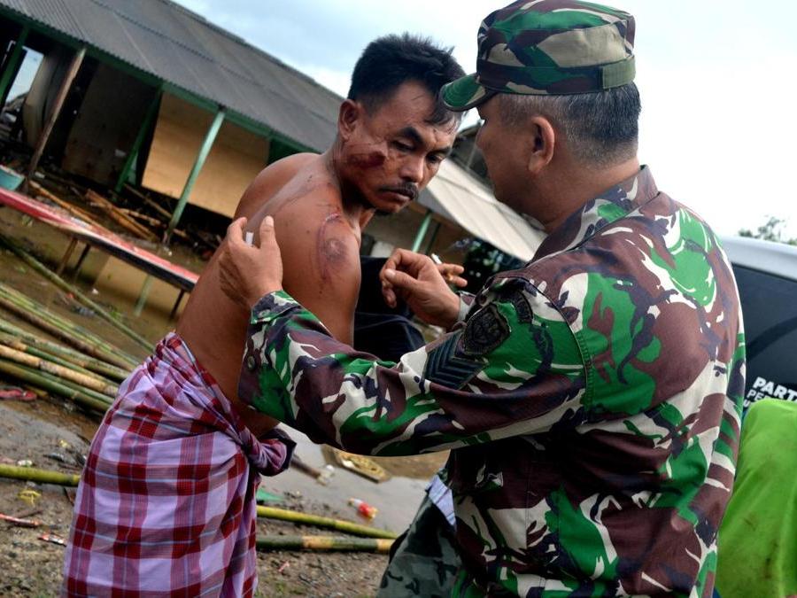  in this photo taken by Antara Foto. Antara Foto/Muhammad Bagus Khoirunas/ via REUTERS A