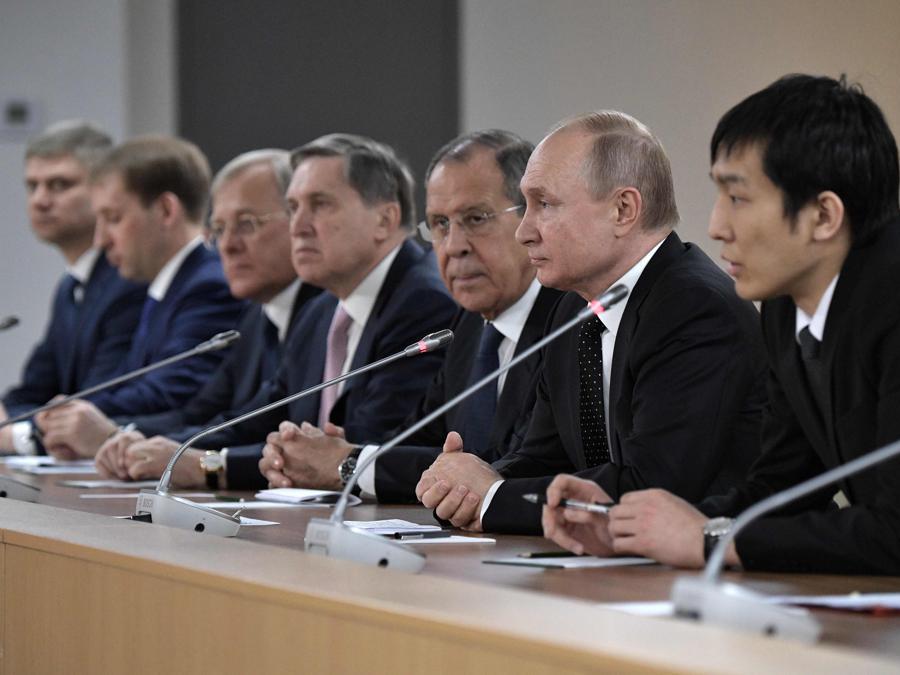 (Photo by Alexey NIKOLSKY / SPUTNIK / AFP)