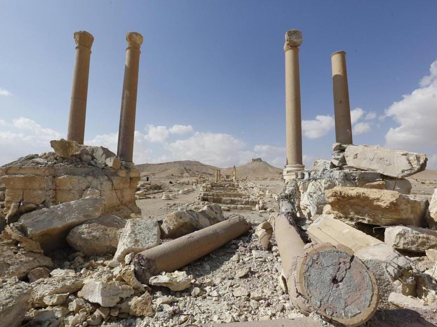 Panorama di Palmyra. (EPA)
