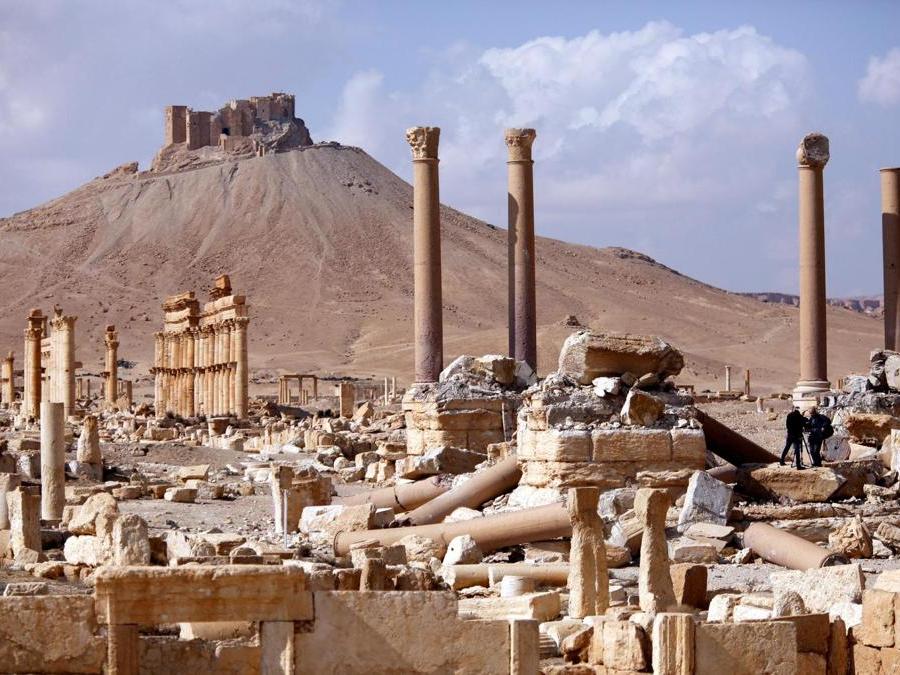 Panorama di Palmyra. (REUTERS)