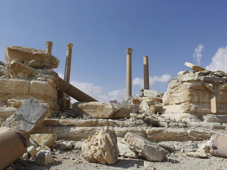 Panorama di Palmyra. (EPA)