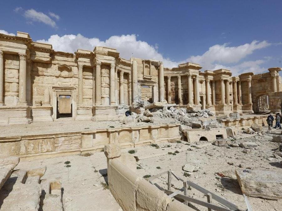 Panorama di Palmyra. (EPA)