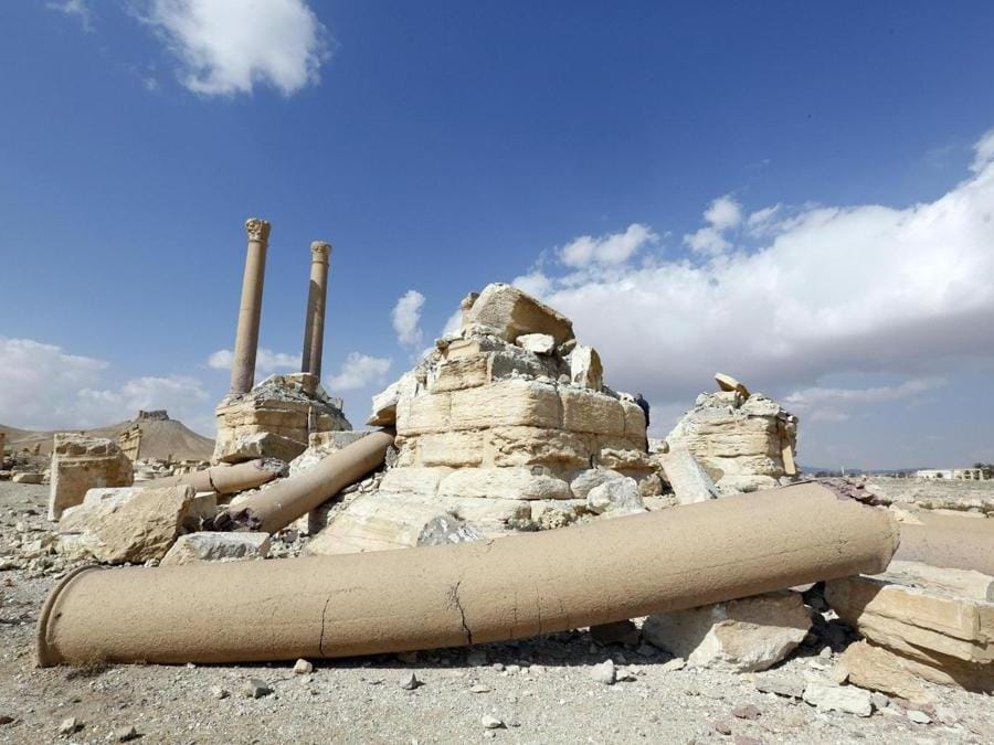 Panorama di Palmyra. (EPA)