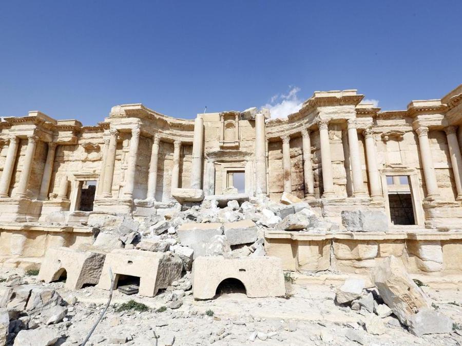Panorama di Palmyra. (EPA)