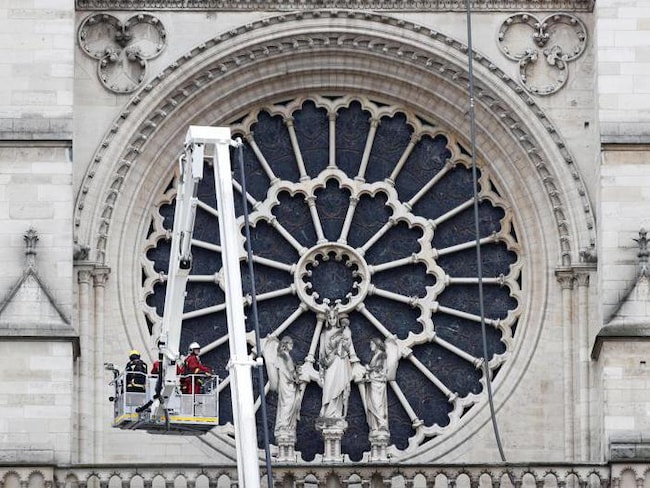 Notre-Dame il giorno dopo