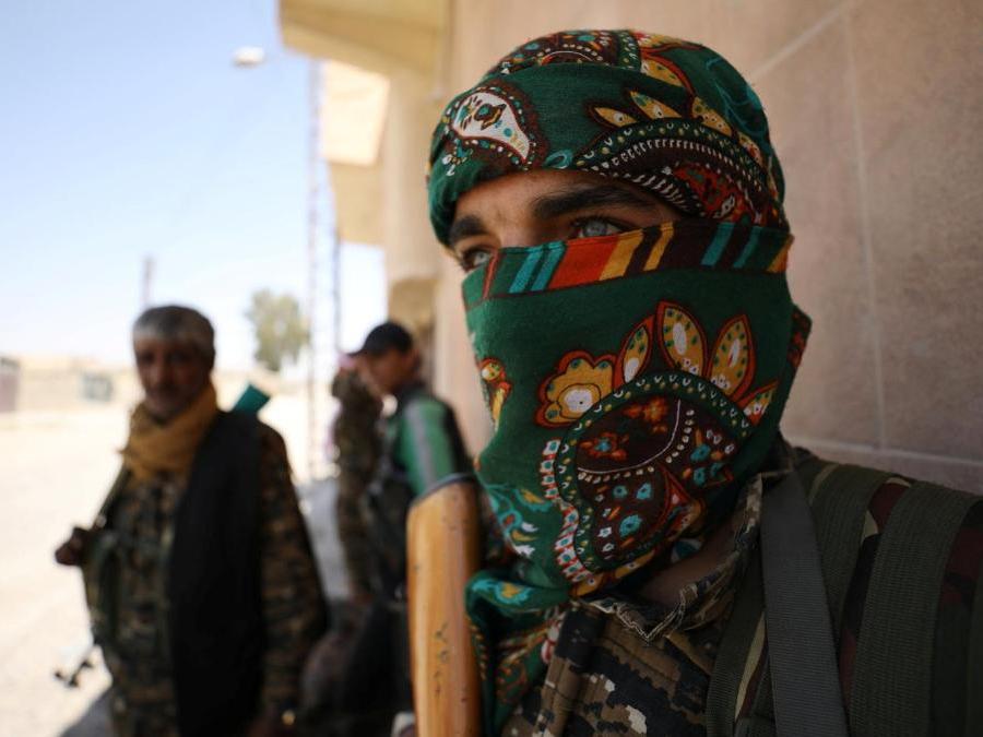 Le forze democratiche siriane (SDF). (REUTERS/Rodi Said)