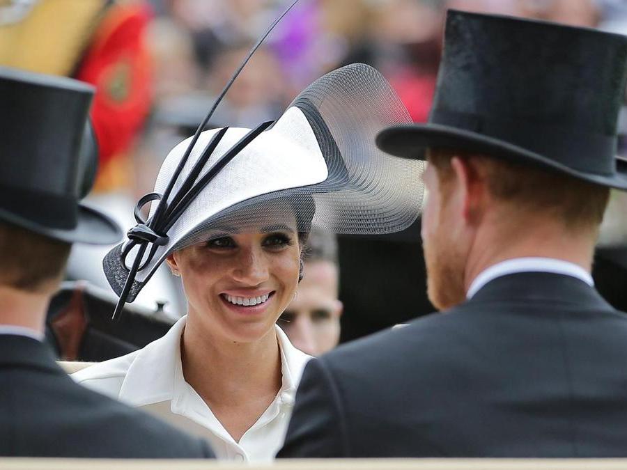 Il principe Harry e sua moglie Meghan, lduchessa di Sussex.  AFP PHOTO / Daniel LEAL-OLIVAS