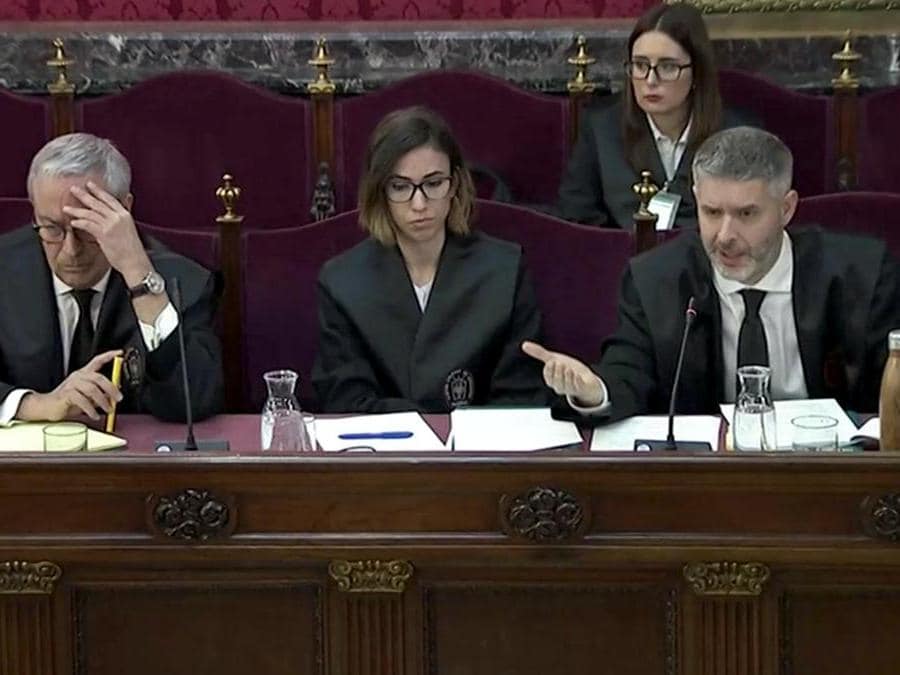 L’avvocato Andreu Van Den Eynde (Reuters)
