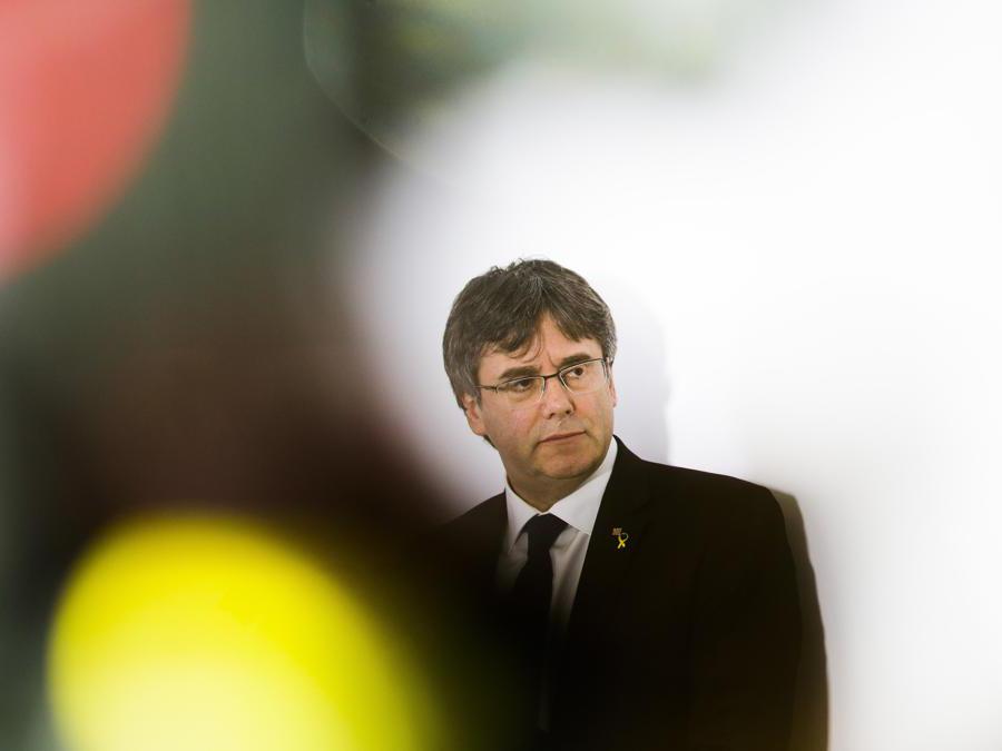 Berlino. Carles Puigdemont (Ansa/Ap)