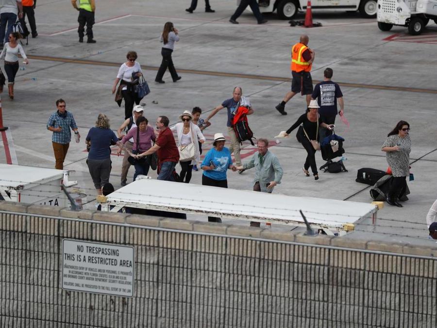 Caos all’aeroporto di  Fort Lauderdale. (Joe Raedle/Getty Images/AFP)