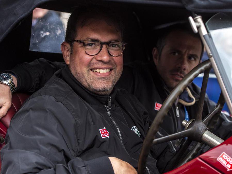 Giovanni Moceri e Daniele Bonetti (Alfa Romeo Press)