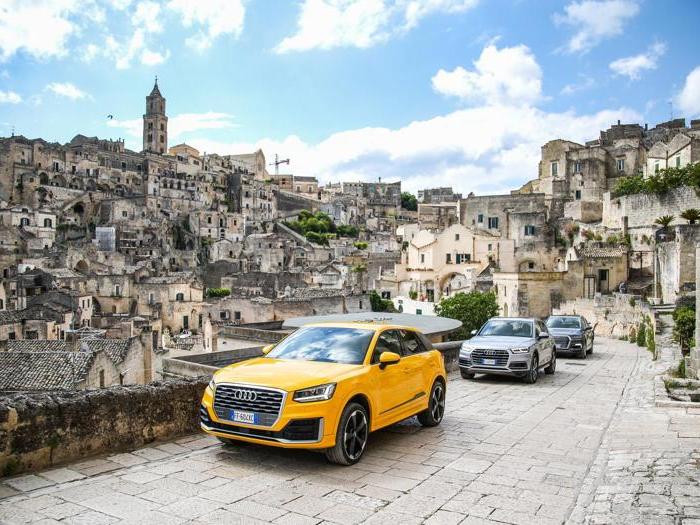 Audi Q Experience, dai Sassi di Matera allo Ionio