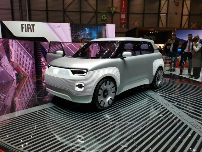Fiat Centoventi, le foto live del concept