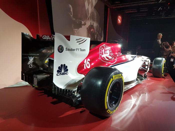 L’Alfa Romeo Sauber pronta per la Formula 1