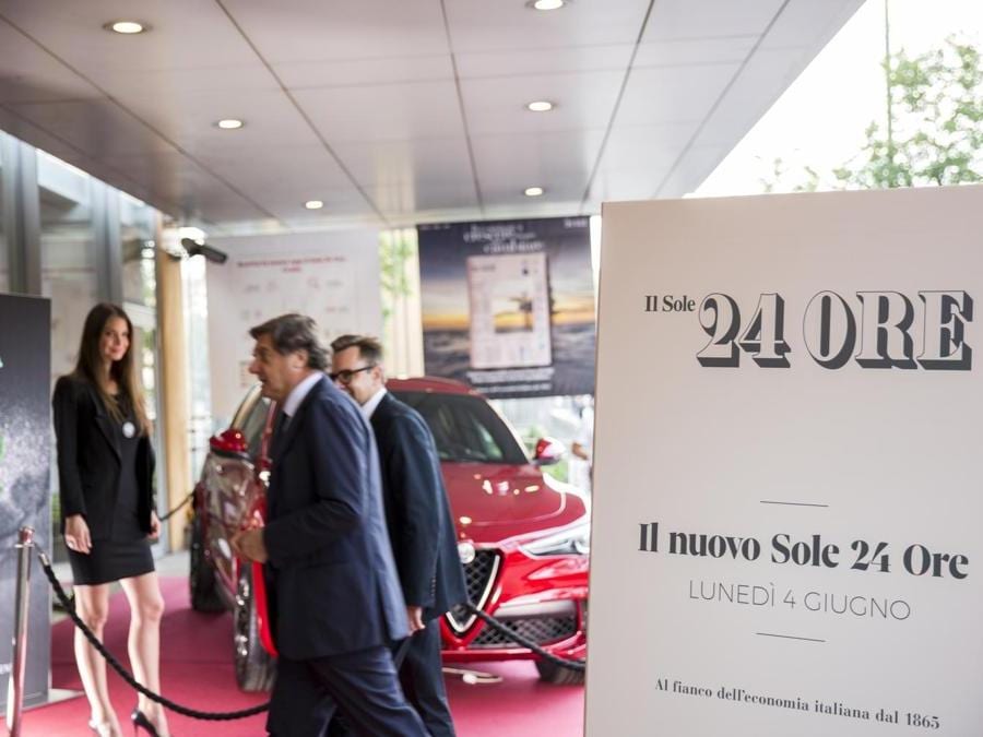 La presentazione del nuovo Sole 24 Ore con Alfa Romeo - Il Sole 24 ORE