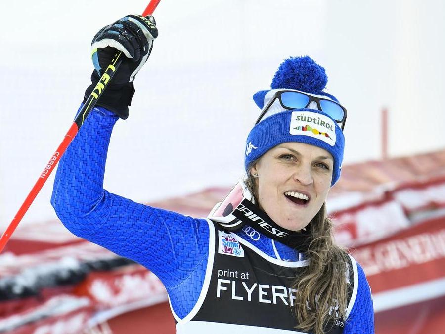 SCI ALPINO. MANUELA MOELGG. L'altoatesina annuncia, via social, il ritiro dall'attività agonistica. L'atleta azzurra ha collezionato in carriera 284 presenze in coppa del mondo con 14 podi. (Afp)