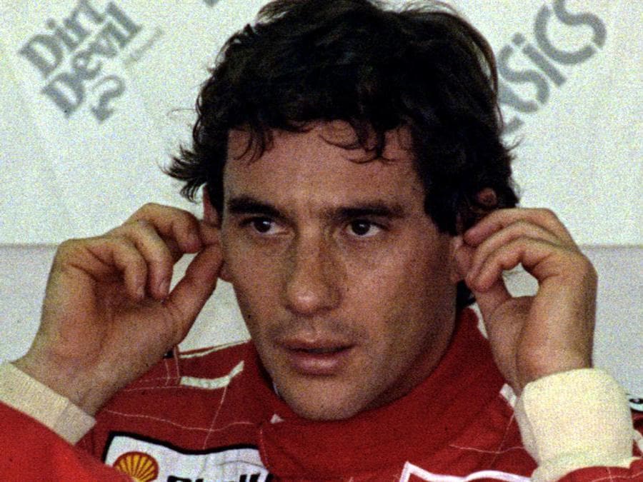 Ayrton Senna al Gran Premio di Francia, 2 luglio 1993.  (Reuters/Stringer) 