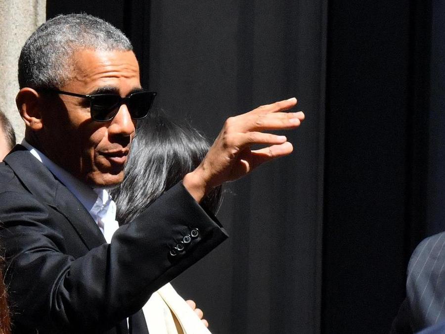 L’ex Presidente degli Stati Uniti d’America Barack Obama (Ansa/ Daniel Dal Zennaro)