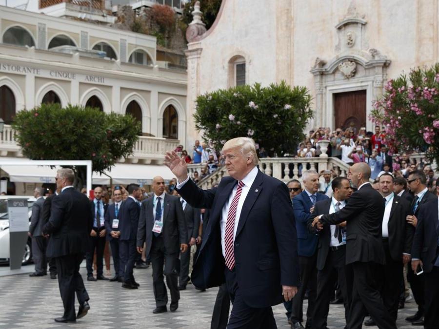Il presidente Usa Donald Trump  (AP Photo/Evan Vucci)