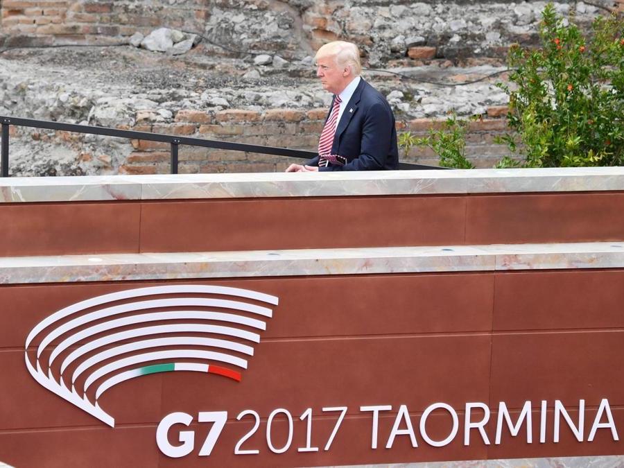 Trump (ANSA/ETTORE FERRARI)