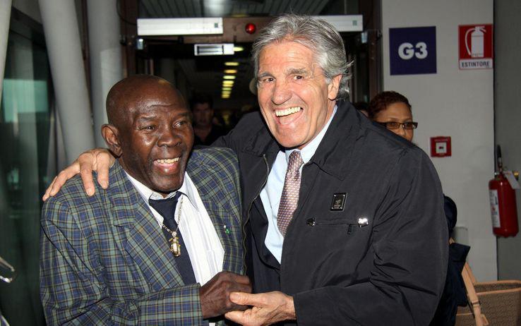 Nino Benvenuti ed Emile Griffith (Ansa)
