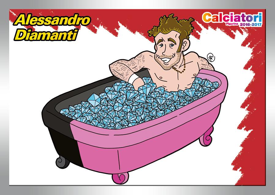 “RafFIGUra” 17, Diamanti