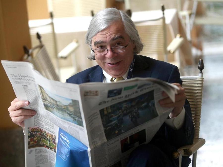 Ernest J Moniz, ministro dell'Energia Usa - ANSA / MATTEO BAZZI