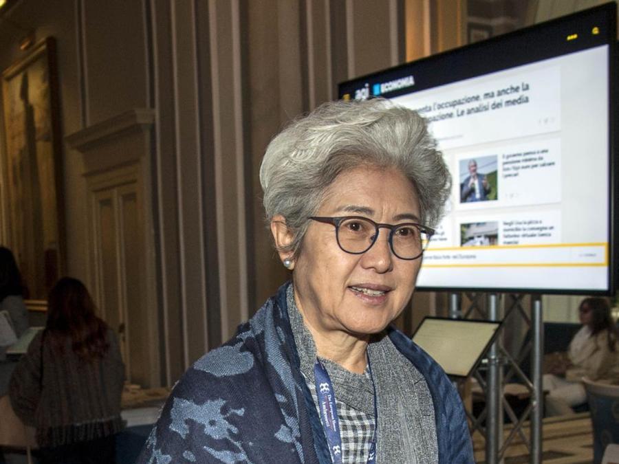 Fu Ying, Presidente del comitato Affari esteri del Congresso Nazionale del Popolo della Cina - foto IPP/Mario Romano Cernobbio