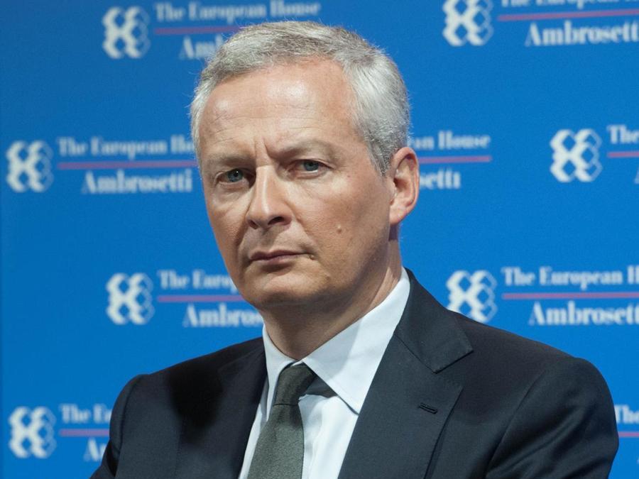 Bruno Le Maire, ministro degli Economi e delle Finanze della Francia - foto IPP/Mario Romano Cernobbio