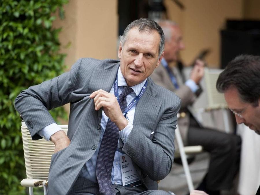 Giuseppe Recchi, vice presidente Telecom Italia - foto IPP/Mario Romano Cernobbio