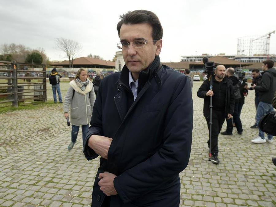 Roma, 25 Febbraio 2017 Alfredo D'attorre durante la prima assemblea del Movimento Democratici e Progressisti ph. © Luigi Mistrulli