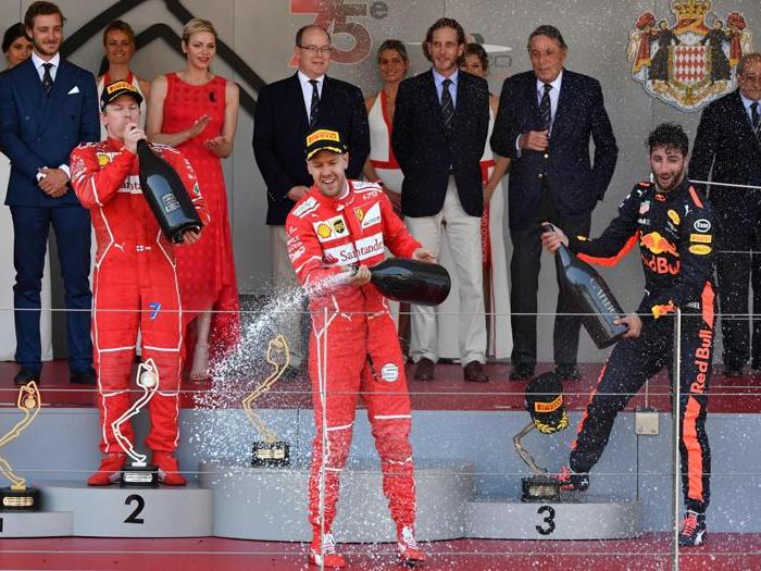 F1, doppietta Ferrari a  Montecarlo