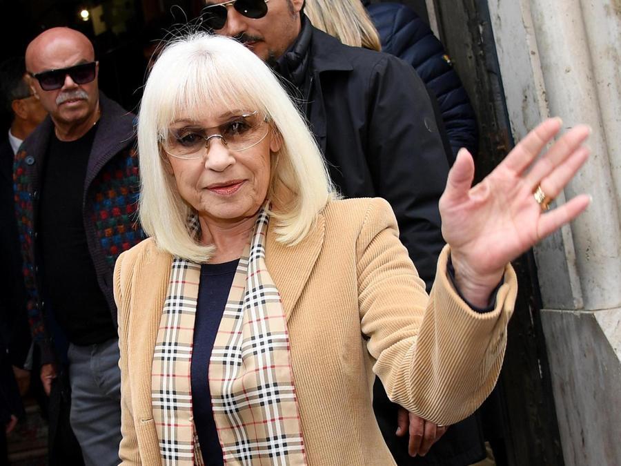 Raffaella Carrà e Sergio Japino (Ansa/Ettore Ferrari)