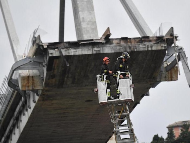 Genova, il crollo del ponte Morandi
