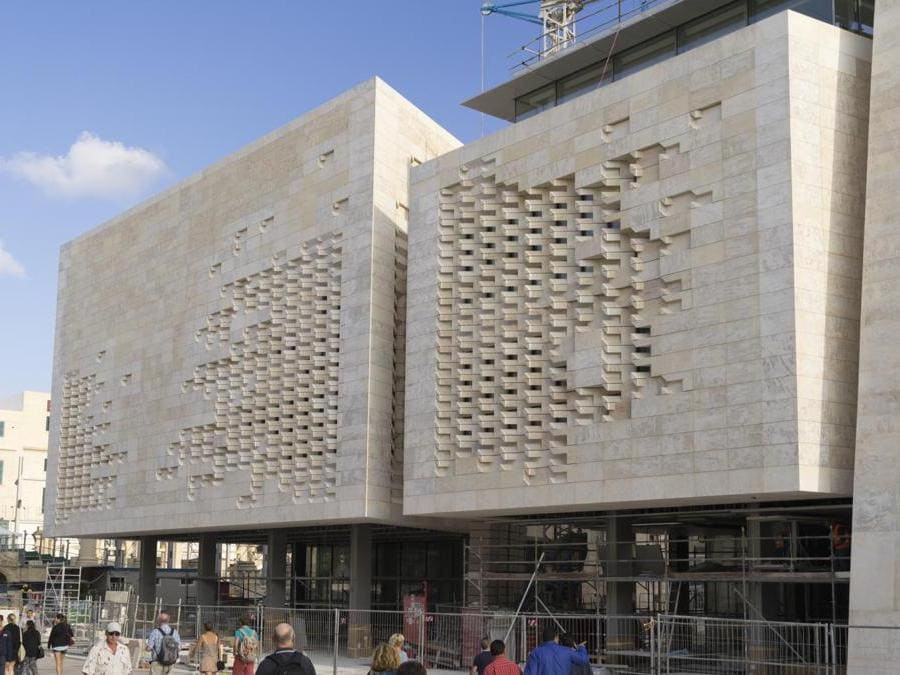 Palazzo del parlamento - La Valletta, Malta (Afp)