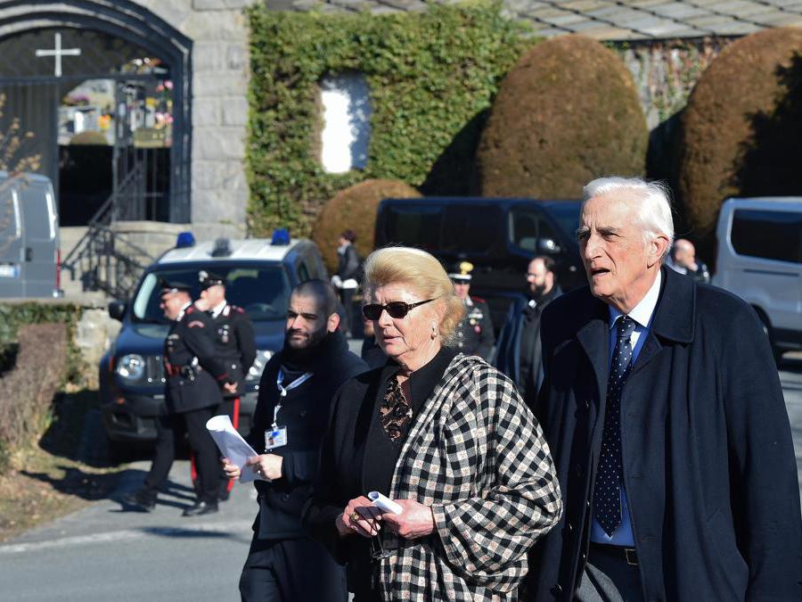 Margherita Agnelli e il marito Serge de Pahlen  (Ansa/Alessandro Di Marco)