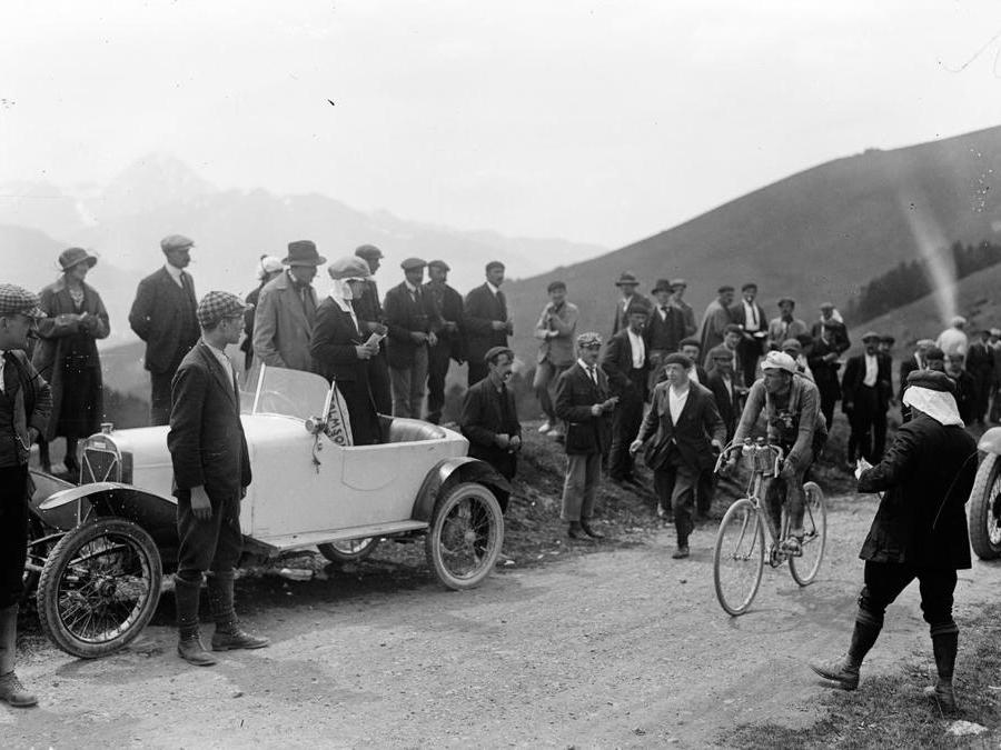 Il belga Firmin Lambot, vincitore di due Tour de France, nel 1919 e nel 1922.
