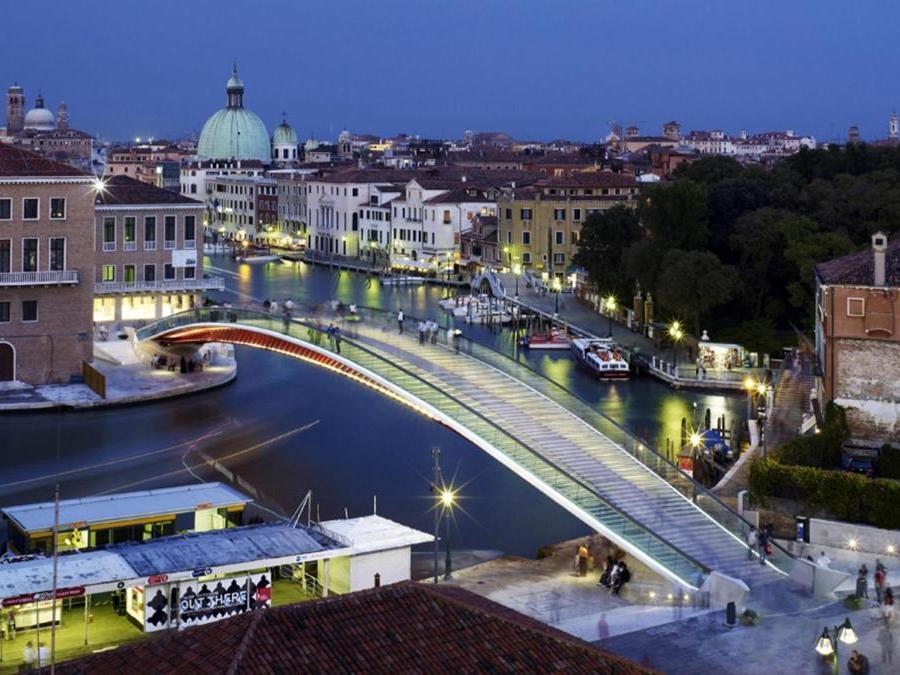 Il quarto ponte sul Canal Grande a Venezia - ANSA/US MUSEI VATICANI