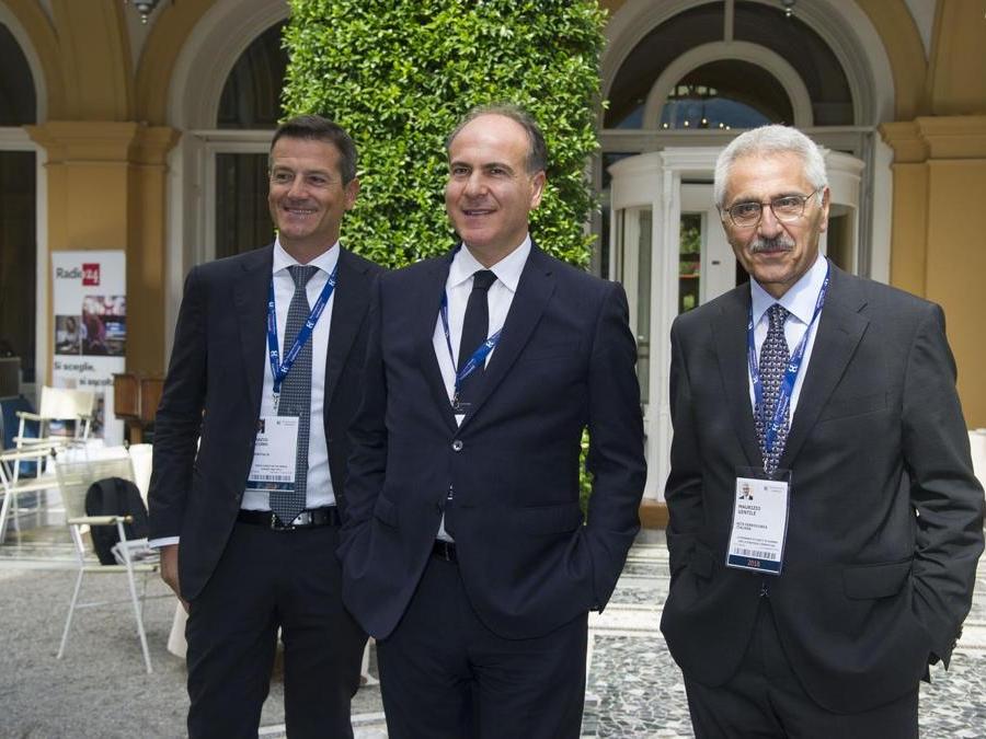 Nella foto Orazio Iacono, Gianfranco Battisti e Maurizio Gentile Italy Photo Press-World Copyright