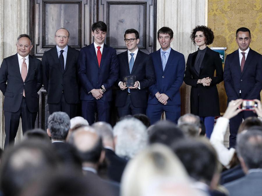 Il Premio Leonardo Start up a Omnidermal Biomedics (Ansa)