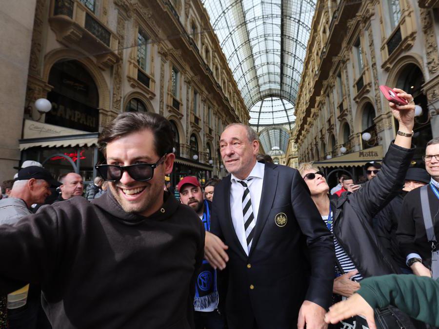 Nella foto il presidente Peter Fischer (Massimo Alberico/Fotogramma)